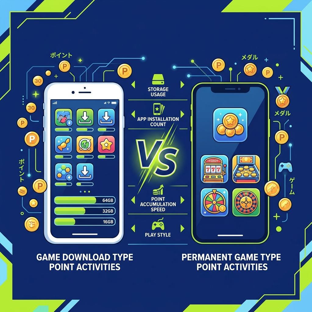 DL型vs常設ゲーム型の比較