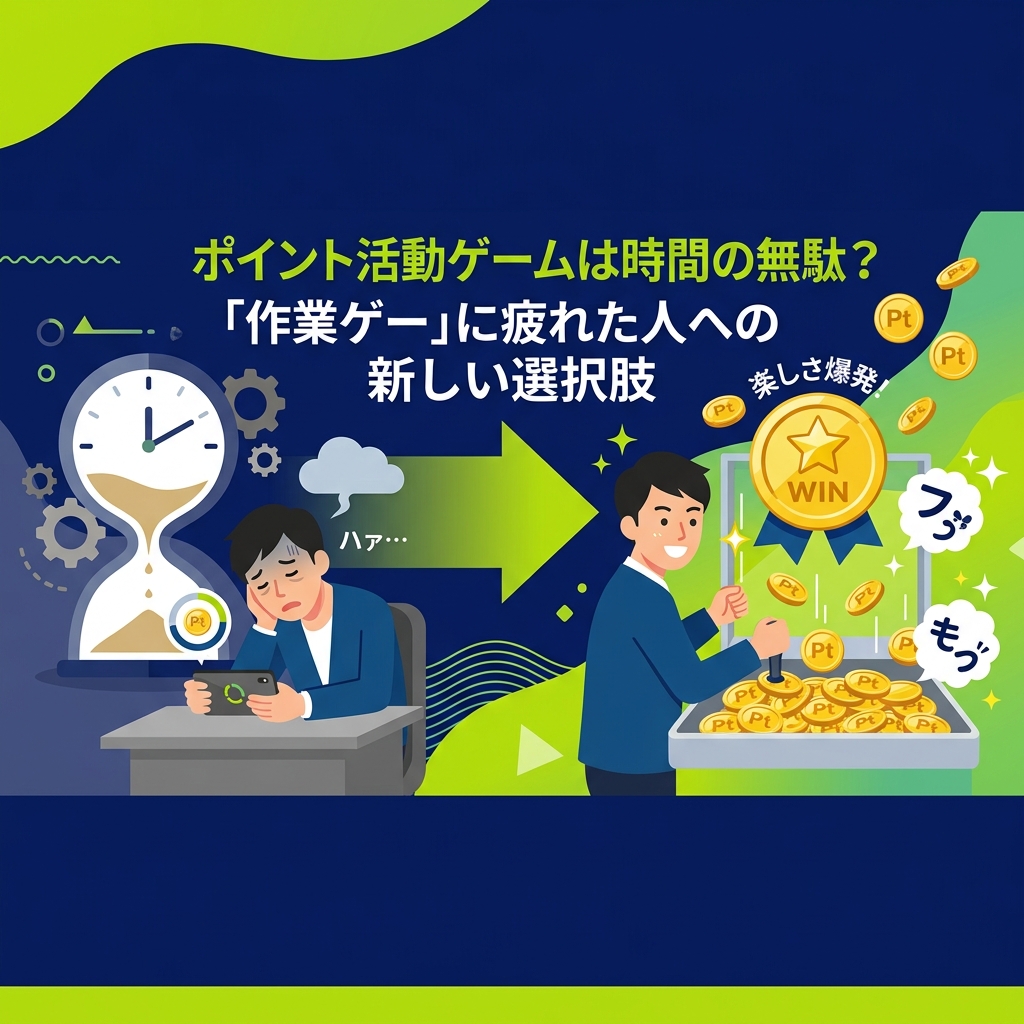 ポイ活ゲームの時間効率